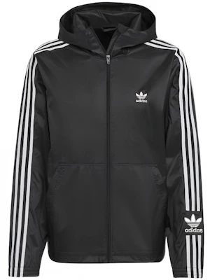 adidas Originals Adicolor Lock Up Hoodie Bergaris Bordir Hitam HC2006 Buy adidas Originals Adicolor Lock Up Hoodie Bergaris Bordir Hitam HC2006