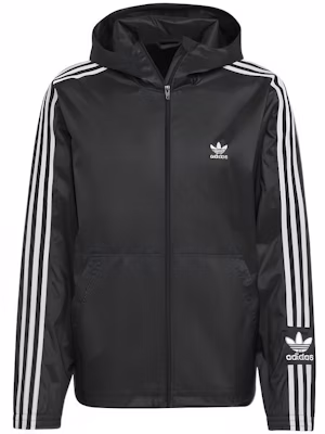 adidas Originals Adicolor Lock Up Hoodie Bergaris Bordir Hitam HC2006 Order adidas Originals Adicolor Lock Up Hoodie Bergaris Bordir Hitam HC2006