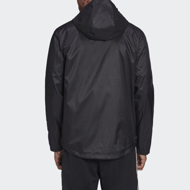 Shop adidas Originals Adicolor Lock Up Hoodie Bergaris Bordir Hitam HC2006