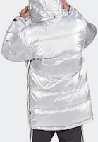 Purchase Adidas Originals Adicolor 金屬銀色男士冬季羽絨外套 GJ6733
