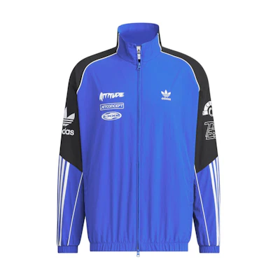 adidas Originals Adicolor Motorcore Woven Jacket Royal Blue Retro Track Jacket Men JL8408
