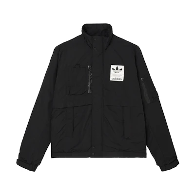 adidas Originals ADICOLOR Padded Jacket Black Casual Sportswear H66011