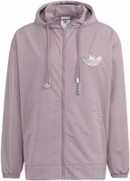 adidas Originals ADICOLOR Purple Logo Print Drawstring Hoodie Jacket HS2020 adidas Originals ADICOLOR Purple Logo Print Drawstring Hoodie Jacket HS2020