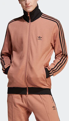 adidas Originals Adicolor Retro Jaket Kolej Coklat Logo Jalur Sulam HS2081 Lookbook adidas Originals Adicolor Retro Jaket Kolej Coklat Logo Jalur Sulam HS2081