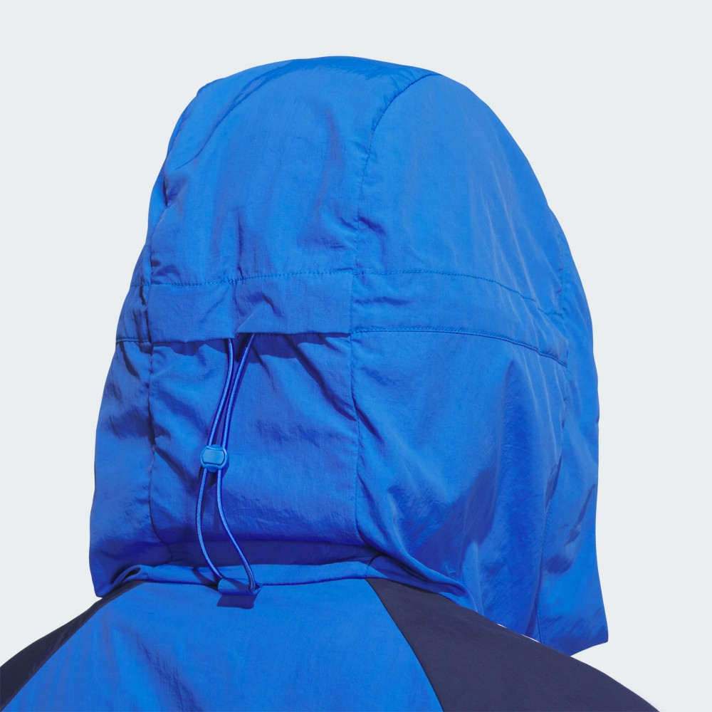 adidas Originals Adicolor Retro Track Jacket Blue/White Colorblock Hoodie JM7262 圖 6