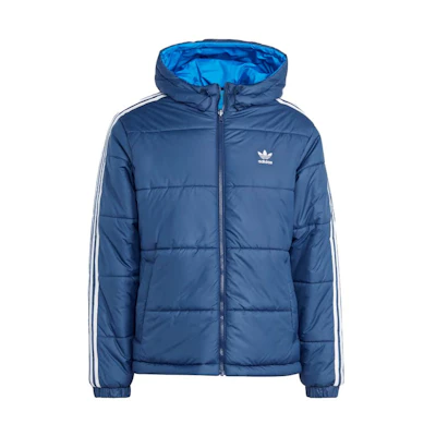 adidas Originals Adicolor Reversible 3-Stripes Hooded Jacket Blue IL2583