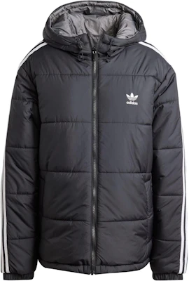 アディダスオリジナルス アディカラー リバーシブル フードジャケット メンズ ブラック/グレー JD9071 Buy アディダスオリジナルス アディカラー リバーシブル フードジャケット メンズ ブラック/グレー JD9071
