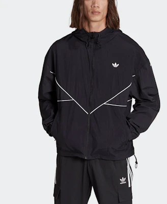 adidas Originals Adicolor Seasonal Archive Vintage Logo Hoodie Jacket Black Men HR3322 Shop adidas Originals Adicolor Seasonal Archive Vintage Logo Hoodie Jacket Black Men HR3322