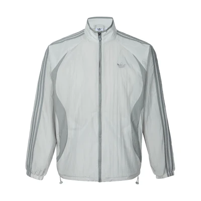 adidas Originals ADICOLOR SS25 Track Jacket Light Grey/Gray Casual Style JP1138