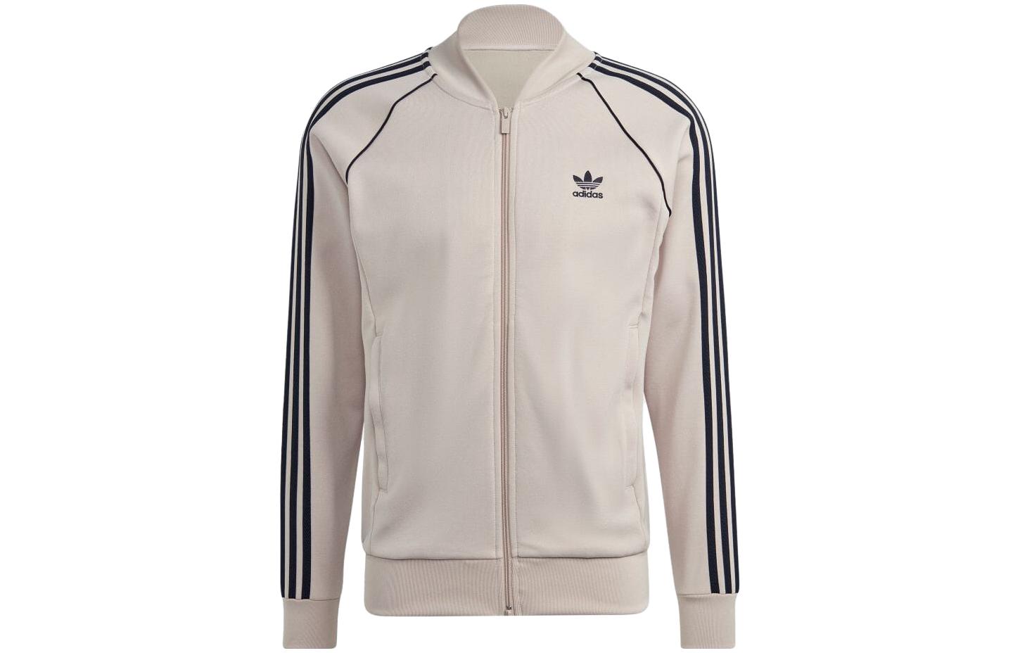 adidas Originals Adicolor Suede Oversized Casual Jacket Beige  IL2495