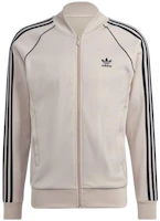 adidas Originals Adicolor Suede Oversized Casual Jacket Beige IL2495 adidas Originals Adicolor Suede Oversized Casual Jacket Beige IL2495