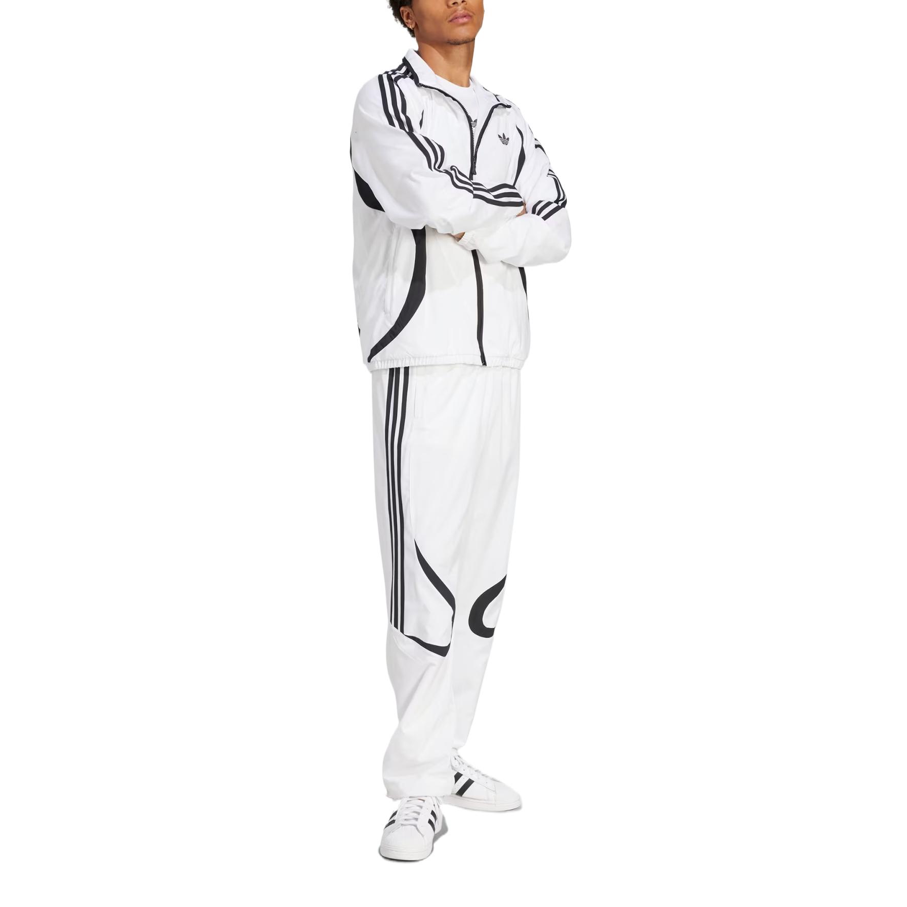 adidas Originals Adicolor Teamgeist Logo Jacket White - Stylish & Versatile JP1116 圖 5