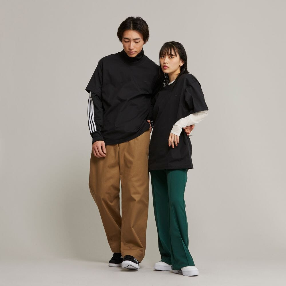 adidas Originals Adicolor Trefoil Logo Embroidered Striped Trim Track Jacket Black IA6340 圖 8