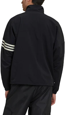 adidas Originals 三葉草Logo運動外套 黑色 男款 HM1868 Shop adidas Originals 三葉草Logo運動外套 黑色 男款 HM1868