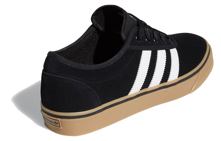 Shop adidas originals Adiease 黑白棕 男女同款