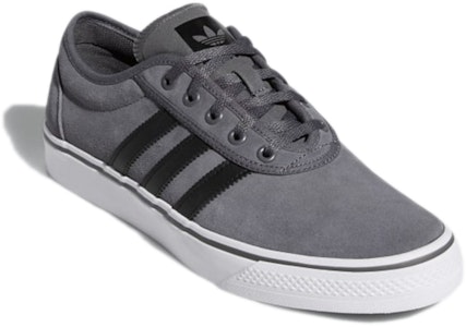 adidas originals Adiease 舒適 耐磨 低幫 板鞋 男款 灰黑 Lookbook adidas originals Adiease 舒適 耐磨 低幫 板鞋 男款 灰黑