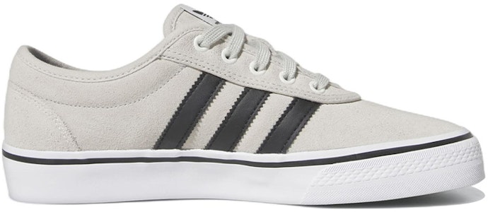 adidas Originals Adiease Kasut 'Crystal White Black Cloud White' HQ6433 Order adidas Originals Adiease Kasut 'Crystal White Black Cloud White' HQ6433