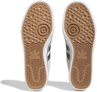 adidas Originals Adiease Kasut 'Crystal White Black Cloud White' HQ6433 Details for adidas Originals Adiease Kasut 'Crystal White Black Cloud White' HQ6433