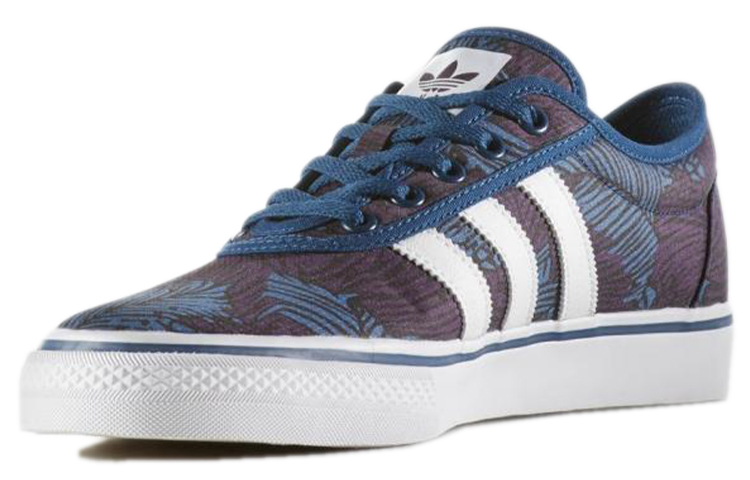 Lookbook 阿迪达斯 Originals Adiease 蓝白色滑板鞋 BY4035