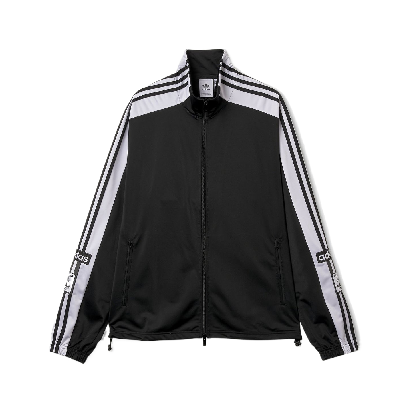 adidas Originals ADILENIUM 2 Megabreak Retro Striped Track Jacket Black  JN0810