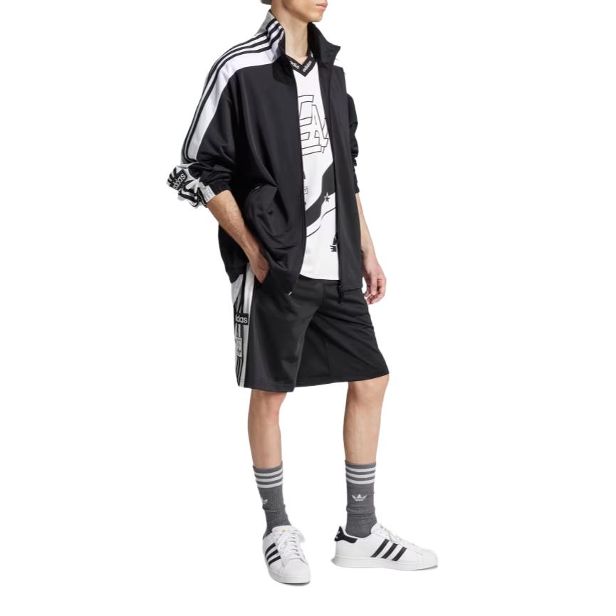 adidas Originals ADILENIUM 2 Megabreak Retro Striped Track Jacket Black  JN0810 圖 4