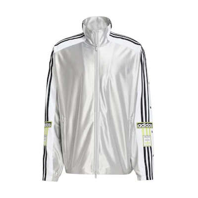 adidas Originals ADILENIUM 2 Season Silver Grey Track Jacket for Men JM9660