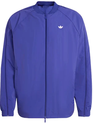 adidas Originals ADILENIUM Classic Indigo Striped Zip-Up Jacket JX1617 Buy adidas Originals ADILENIUM Classic Indigo Striped Zip-Up Jacket JX1617