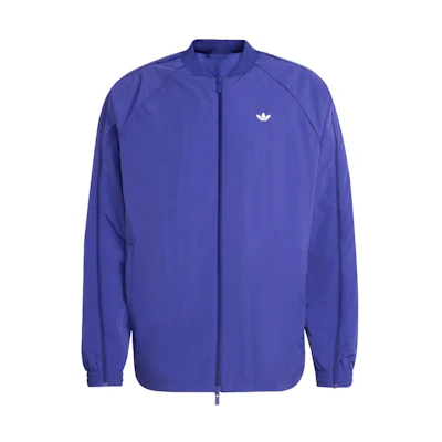 adidas Originals ADILENIUM Classic Indigo Striped Zip-Up Jacket JX1617