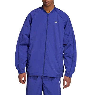 adidas Originals ADILENIUM Classic Indigo Striped Zip-Up Jacket JX1617 Lookbook adidas Originals ADILENIUM Classic Indigo Striped Zip-Up Jacket JX1617