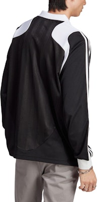 阿迪达斯 originals ADILENIUM 宽松复古V领足球衫 黑色 男款. IW3642 Purchase 阿迪达斯 originals ADILENIUM 宽松复古V领足球衫 黑色 男款. IW3642