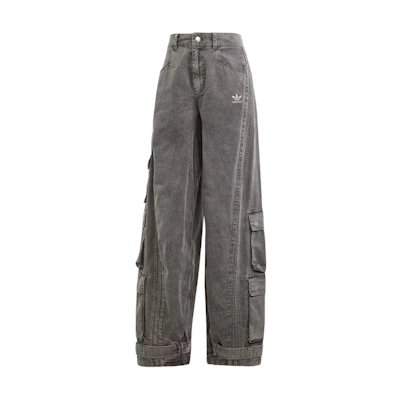 adidas Originals Adilenium Relaxed Fit Utility Cargo Pants Black Unisex. JM9266