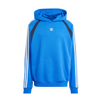 adidas Originals ADILENIUM Striped Hoodie Long Sleeve - Tori Blue IW3647