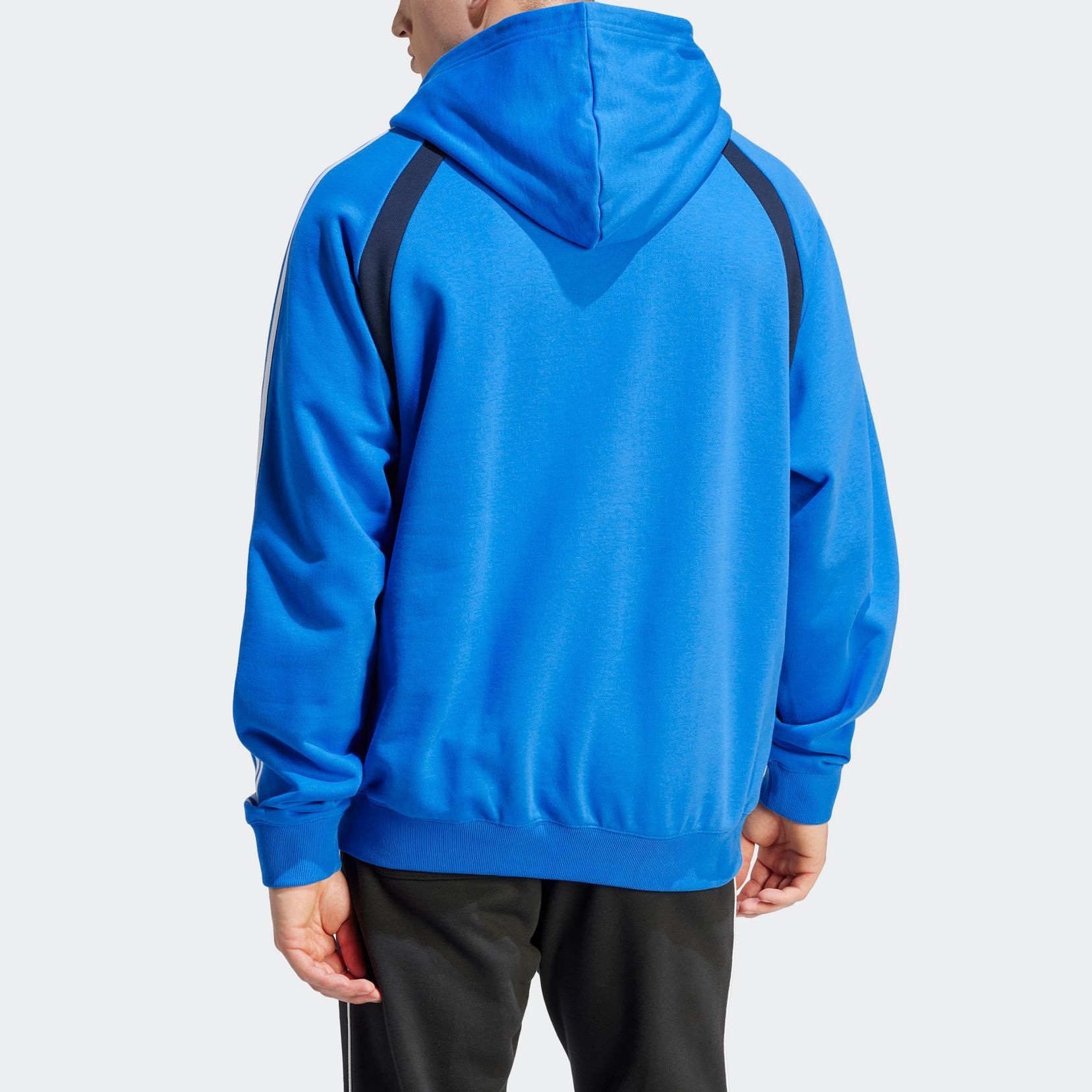 adidas Originals ADILENIUM Striped Hoodie Long Sleeve - Tori Blue IW3647 圖 4