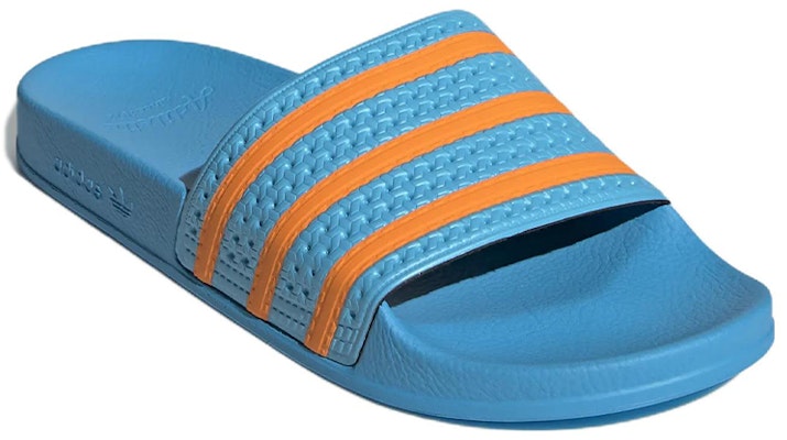 adidas originals Adilette 'Blue' GY3736 Lookbook adidas originals Adilette 'Blue' GY3736
