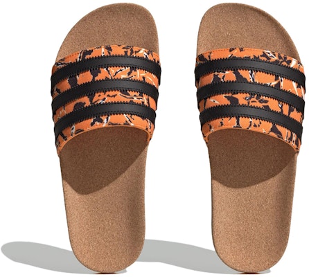 アディダス Adilette ブライトオレンジ (黒ガム) IE7750 Shop アディダス Adilette ブライトオレンジ (黒ガム) IE7750