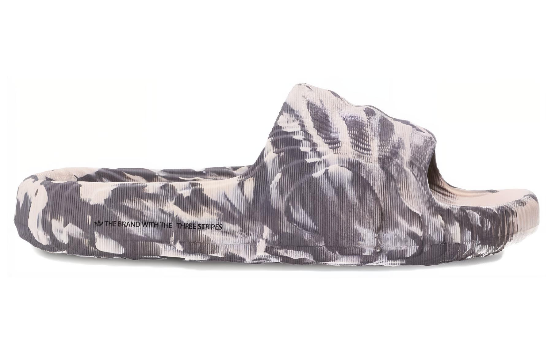 Order adidas originals Adilette 舒適 人字拖鞋 男款 灰米色