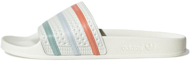 阿迪达斯三叶草 Adilette 白橙蓝拖鞋 GX3503 Buy 阿迪达斯三叶草 Adilette 白橙蓝拖鞋 GX3503