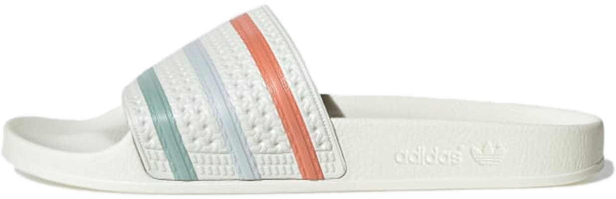 阿迪达斯三叶草 Adilette 白橙蓝拖鞋 GX3503 Buy 阿迪达斯三叶草 Adilette 白橙蓝拖鞋 GX3503