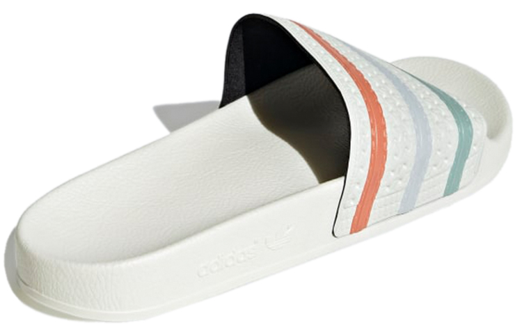 Shop 아디다스 오리지널 아딜렛 '화이트 오렌지 블루' GX3503