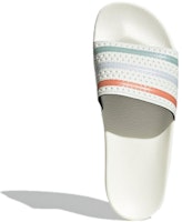阿迪达斯三叶草 Adilette 白橙蓝拖鞋 GX3503 Purchase 阿迪达斯三叶草 Adilette 白橙蓝拖鞋 GX3503