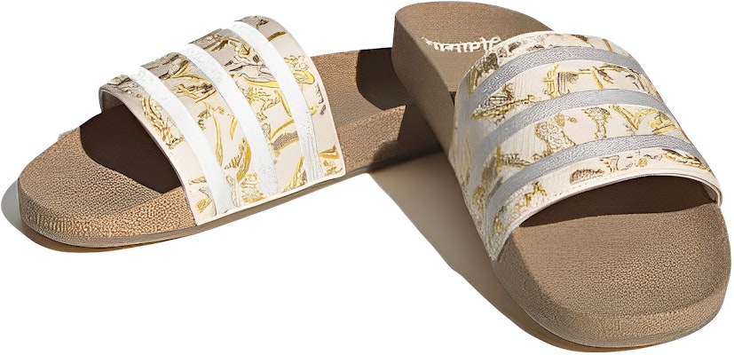 adidas Originals Adilette 'Wonder Quartz Core White Gum' putih gum IF5502 Order adidas Originals Adilette 'Wonder Quartz Core White Gum' putih gum IF5502