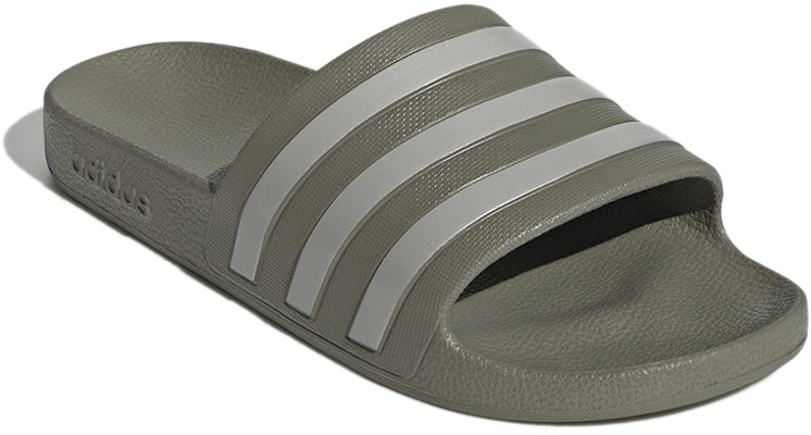 adidas Originals Adilette Aqua Slides 'Kelabu Hijau' EG1741 Lookbook adidas Originals Adilette Aqua Slides 'Kelabu Hijau' EG1741
