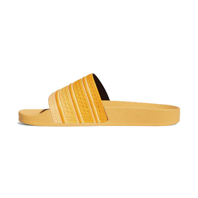 adidas originals Adilette Casual Sports Slippers Orange Yellow