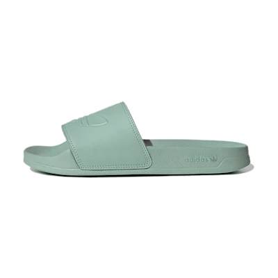 adidas originals Adilette Lite Lightweight Cozy Casual Green Slippers