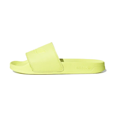 adidas originals Adilette Lite Lightweight Cozy Sports Slippers Yellow