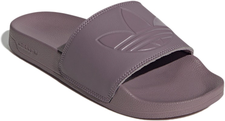 adidas originals Adilette Lite Purple Slippers GX8895 Lookbook adidas originals Adilette Lite Purple Slippers GX8895