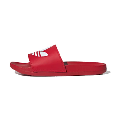 adidas originals Adilette Lite Red White Slippers 'Red White'