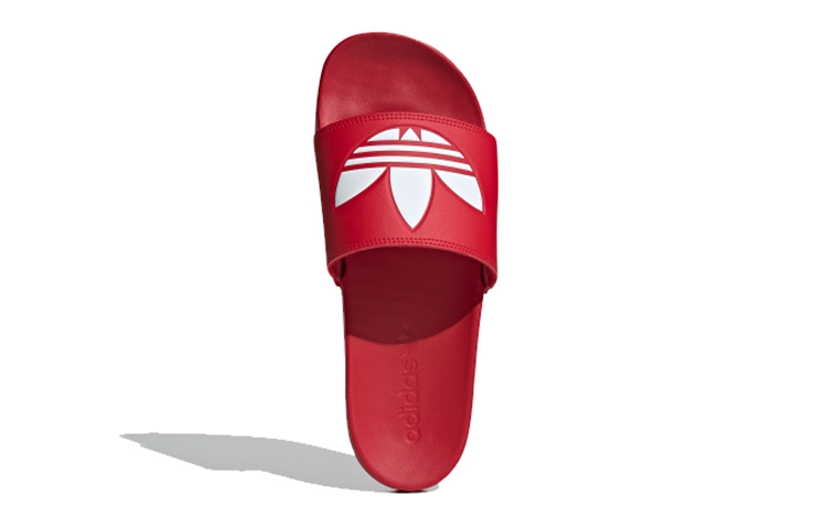 Lookbook adidas originals Adilette Lite Red White Slippers 'Red White' EG9844