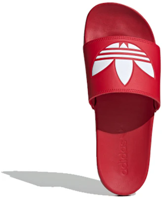 adidas originals Adilette Lite Red White Slippers 'Red White' EG9844 Lookbook adidas originals Adilette Lite Red White Slippers 'Red White' EG9844