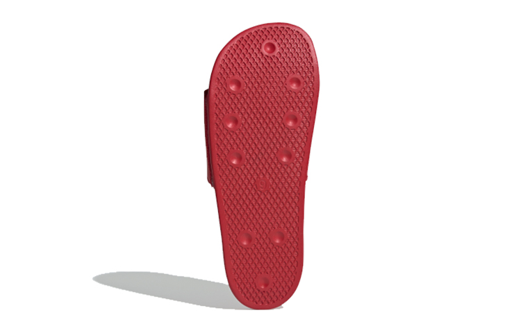 Shop adidas originals Adilette Lite 拖鞋 紅白